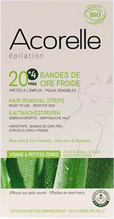 Acorelle Bandes Depilatoires Visage 2x12 2