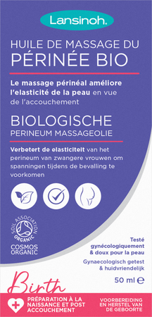 Lansinoh Huile Massage Perinee Bio 50ml 1