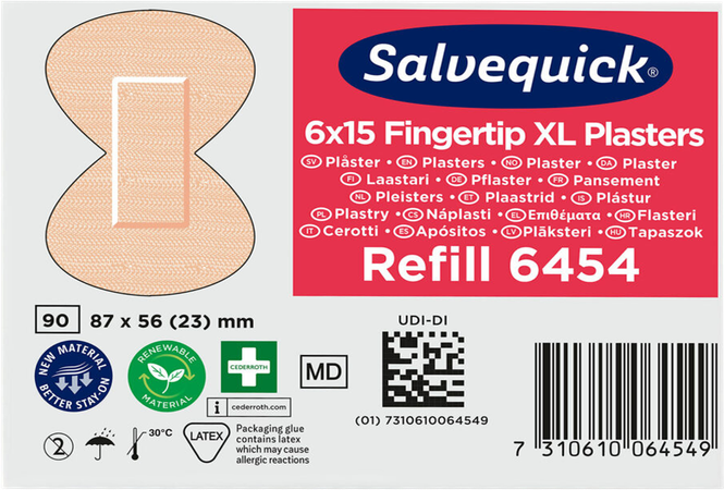 Salvequick Recharge Xl Bout Doigt 1