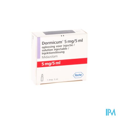 Dormicum Amp 1 X 5mg/ 5ml 2