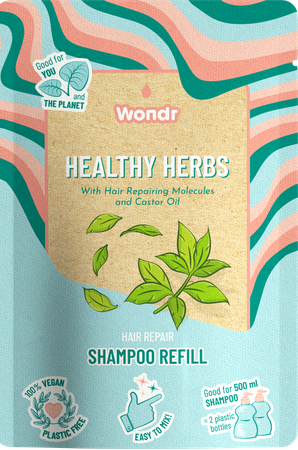 Wondr Shampooing Healthy Herbs Recharge 40g 1