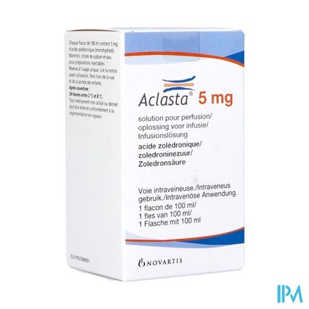 Aclasta 5mg/100ml Orifarm Sol Perf Fl 100ml