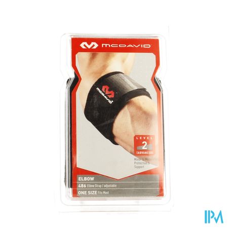 Mcdavid Tennis Elbow Strap Black One Size 486 1