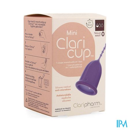 Claricup Menstruatiecup Maat 0