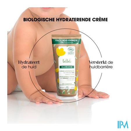 Klorane Bb Hydraterende Creme Bio 50ml 4