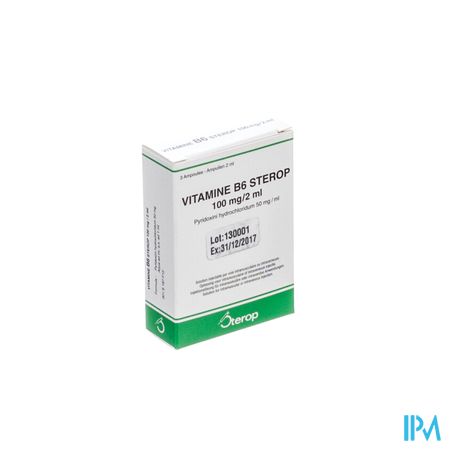 Vit B6 Im/iv Amp 3 X 100mg/2ml 1