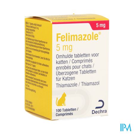 Felimazole 5,0mg Tabl Enrob. 100