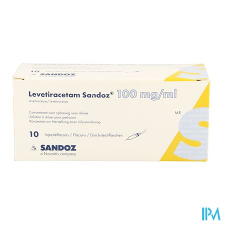 Levetiracetam Sandoz Conc Opl Inf Inj 10 Fl 5ml 1