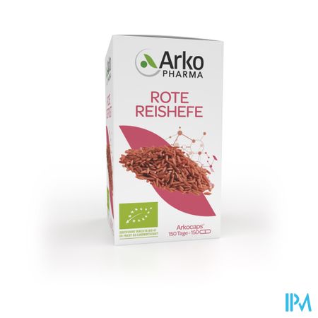 Arkogelules Levure Riz Rouge Bio Caps 150 Nf