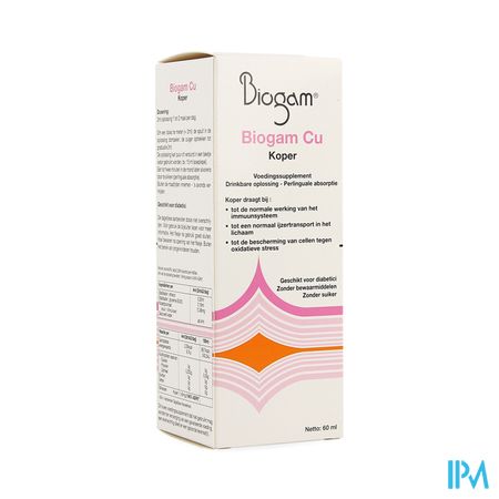 Biogam Cu Fl 60ml