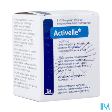 Activelle Orifarm Comp Pell 3x28 Pip