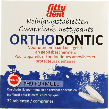 Fittydent Orthodontic Nettoyage Comp Efferv. 32 1
