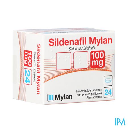 Sildenafil Viatris 100mg Comp Pell 24