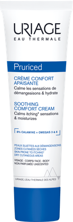 Uriage Pruriced Creme Confort Apaisante 100ml 2