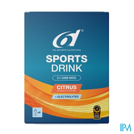 6d Sports Drink Citrus 6x33g 2