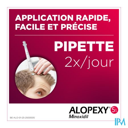 Alopexy 50mg/ml Sol Appl Cut.fl Pipette/spray 60ml 6