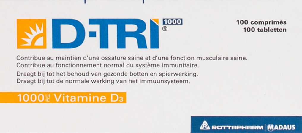D-tri 1000 Tabl 100