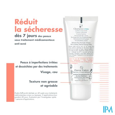 Avene Cleanance Hydra Creme Verzachtend 40ml 15
