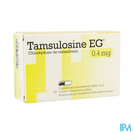 Tamsulosine Eg Pi Pharma Caps Hard 30 X0,4mg Pip