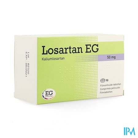 Losartan EG Filmomh Tabl 98X50Mg