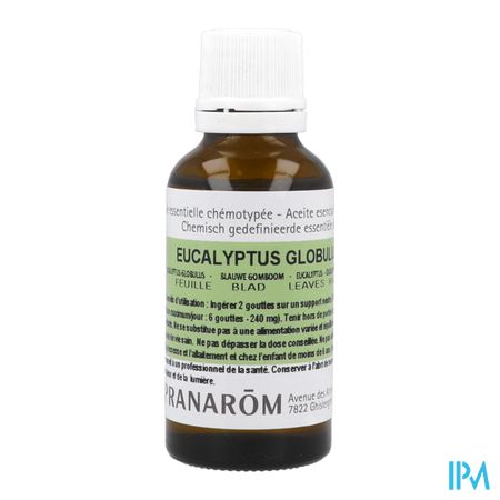 Eucalyptus Globulus Ess Olie 30ml Pranarom 2