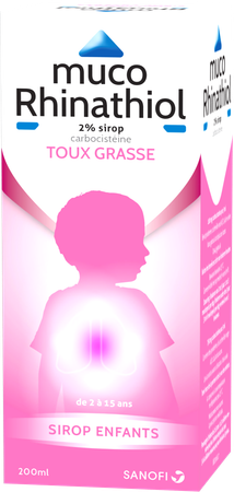 Muco Rhinathiol 2% Enfant Sirop 200ml Nf 3