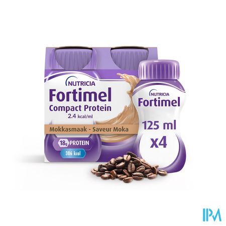 Fortimel Compact Protein 2.4kcal Mokka 4x125ml