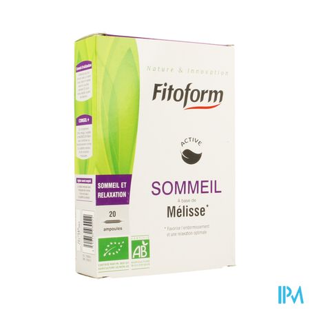 Slaap Amp 20x10ml Fitoform