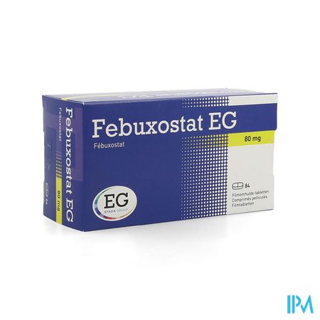 Febuxostat EG  80Mg Filmomh Tabl  84 X  80Mg