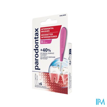 Parodontax Interdental Brushes 0,4mm 6 4