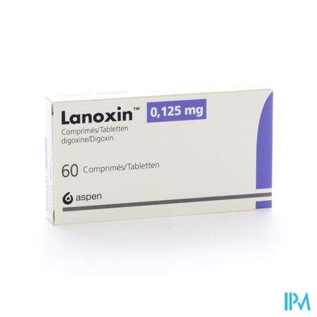 Lanoxin 125 Comp 60 X 0,125mg