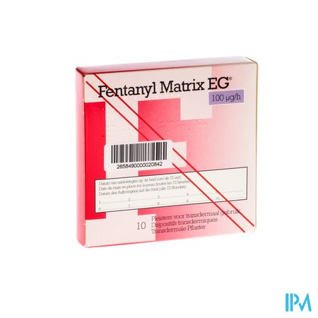 Fentanyl Matrix EG 100,0Ug Pleist Transderm 10 2