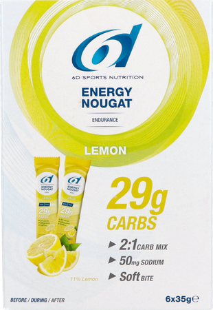 6d Energy Nougat Lemon 6x35g 1