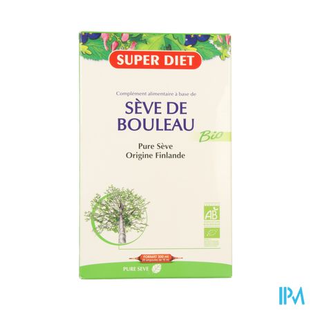 Superdiet Seve Bouleau Bio Amp 20x15ml 2