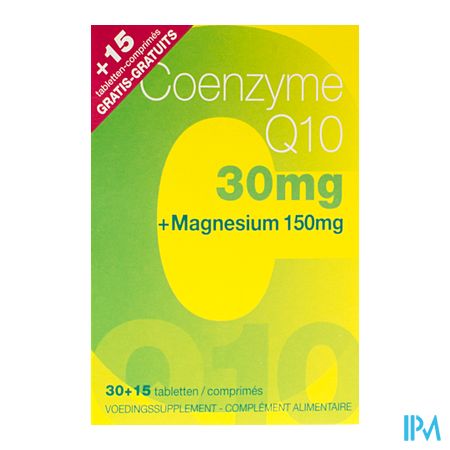 Coenzyme Q10+mg 30 Tabl+15 Tabl Grat. 5877 Revogan 1