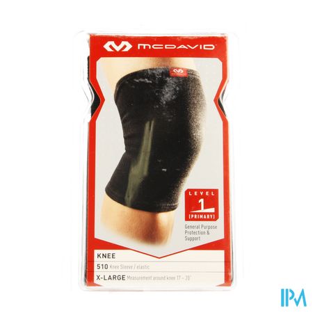 Mcdavid Knee Brace Elastic Black Xl 510 1