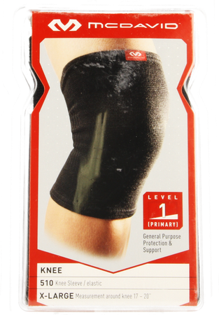 Mcdavid Knee Brace Elastic Black Xl 510 1