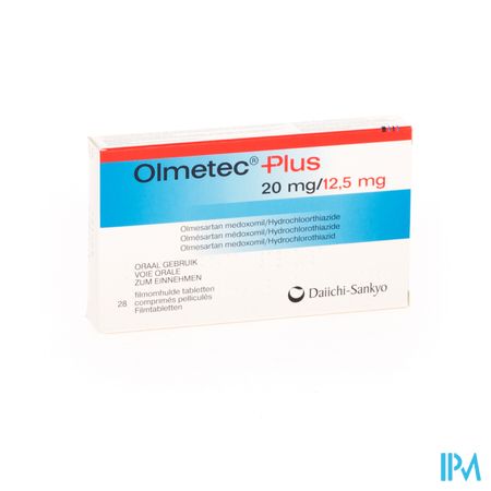 Olmetec Plus 20mg/12,5mg Comp Pell 28