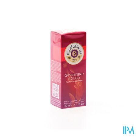 Roger&gallet Gingembre Rouge Vapo 30ml