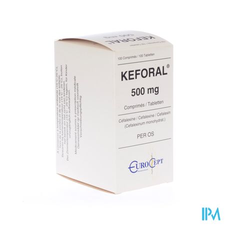 Keforal 100 Tabl 500mg 1