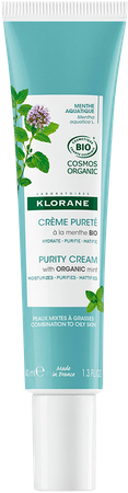 Klorane Gezicht Aquatic Munt Zuiverende Creme 40ml 1