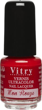 Nagellak Mini "mon Rouge" 4ml 1