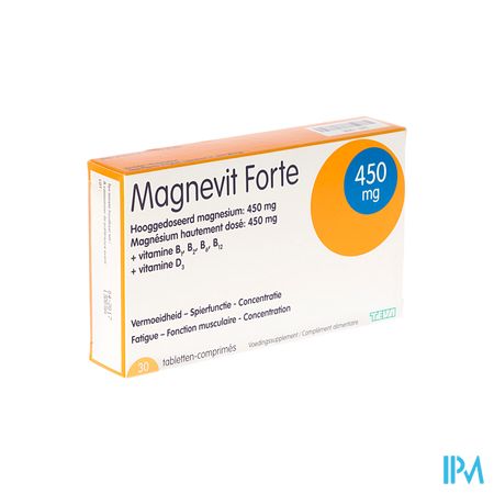 Magnevit Forte 450mg Tabl 30