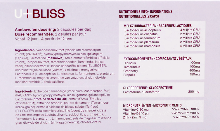 U-bliss Maagsapresist Caps 30 5