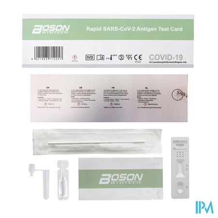 Boson Biotech Rapid Sars-cov-2 A/geentest 1 Eureka