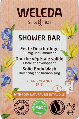 Weleda Shower Bar Ylang Ylang + Iris 75g 1