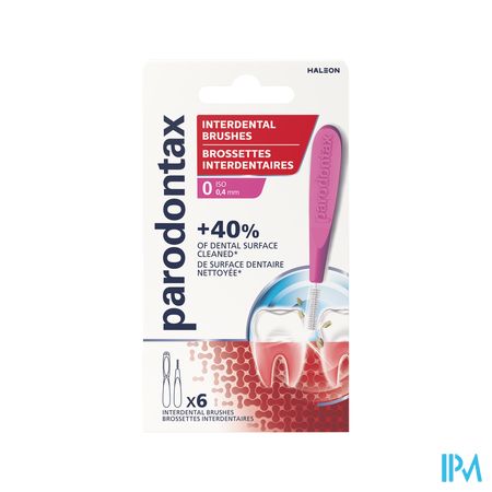 Parodontax Interdental Brushes 0,4mm 6 3