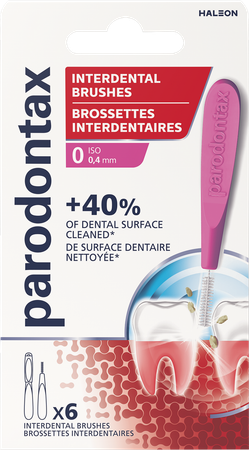 Parodontax Interdental Brushes 0,4mm 6 3