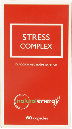 Natural Energy Stress Complex Caps 60 6