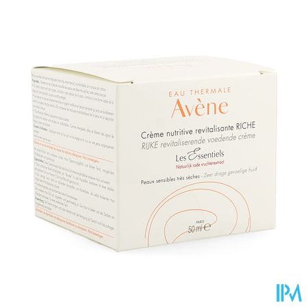 Avene Les Essentiels Rijke Revit. Voedende Cr 50ml